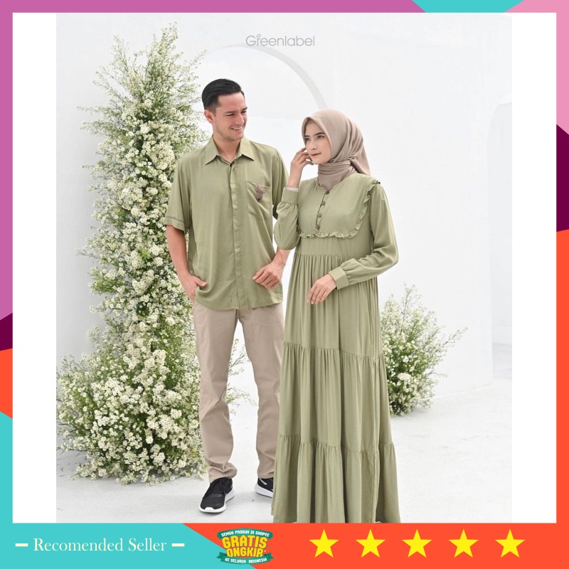 ⭐⭐⭐⭐⭐ Baju Couple Premium murah Untuk anak remaja Pasangan Romantis / NAURA COUPLE / BAJU COUPLE / C