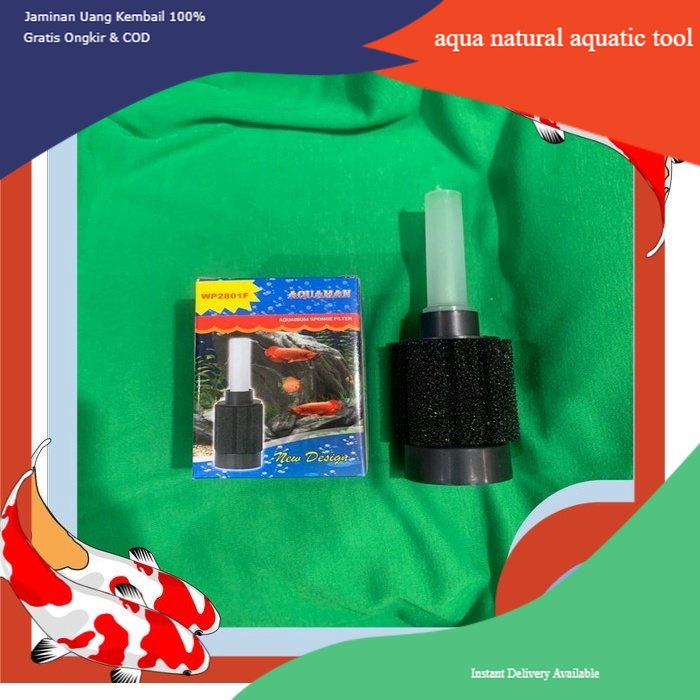 aquarium bio foam SPONGE FILTER AQUAMAN WP 2801 F