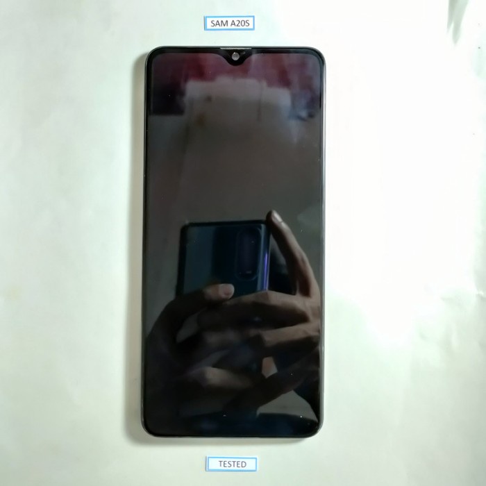 LCD Samsung Samsung A20S Original Copotan