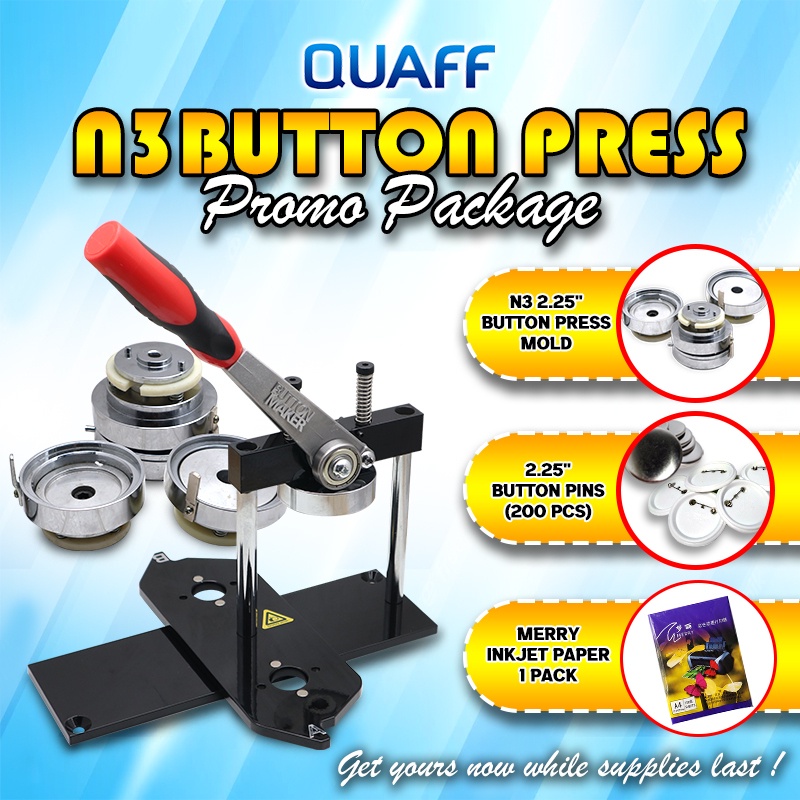 

Mesin Press Pin 58mm merek QUAFF