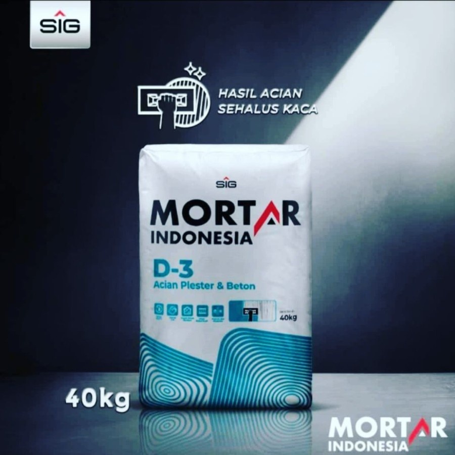 MORTAR ACIAN D3 MORTAR INDONESIA