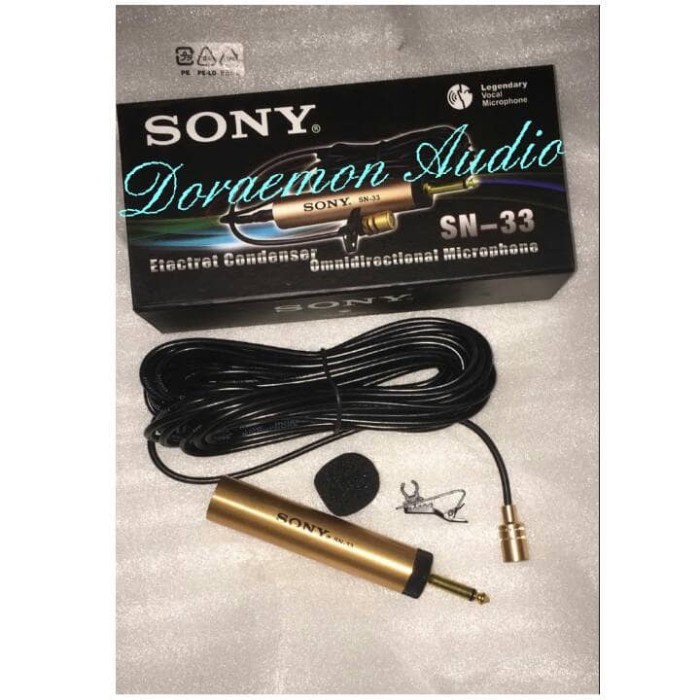 mic jepit sony sn 33