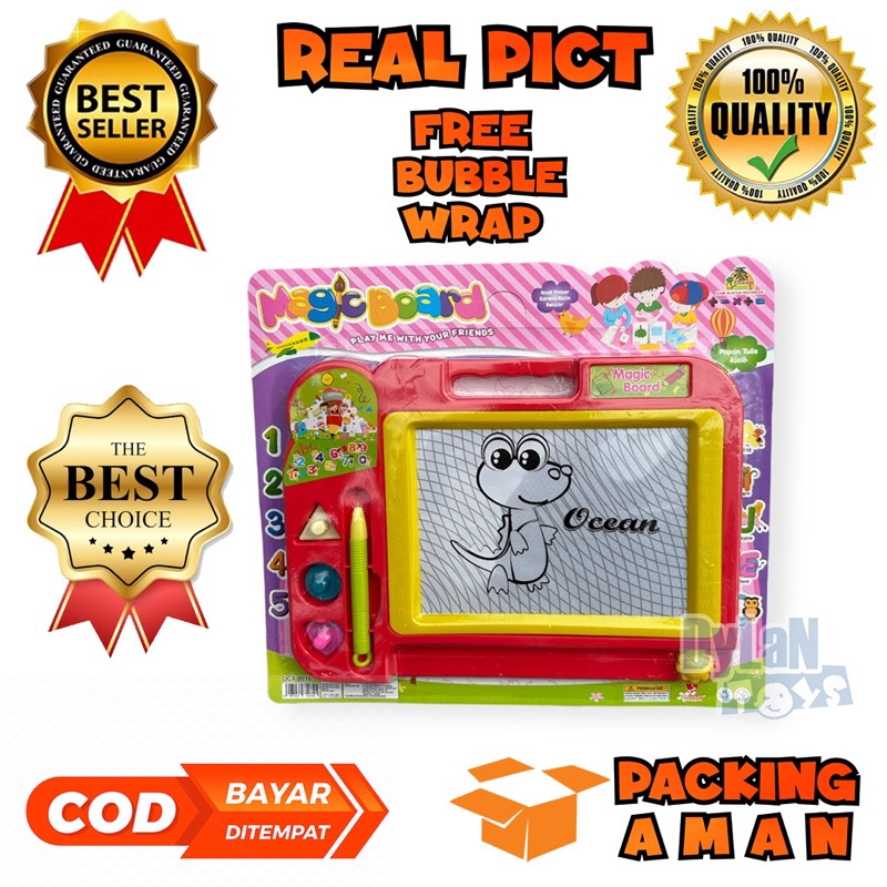 

PROMO BISA COD OCT-0016 MAINAN PAPAN TULIS ANAK MAGIC BOARD