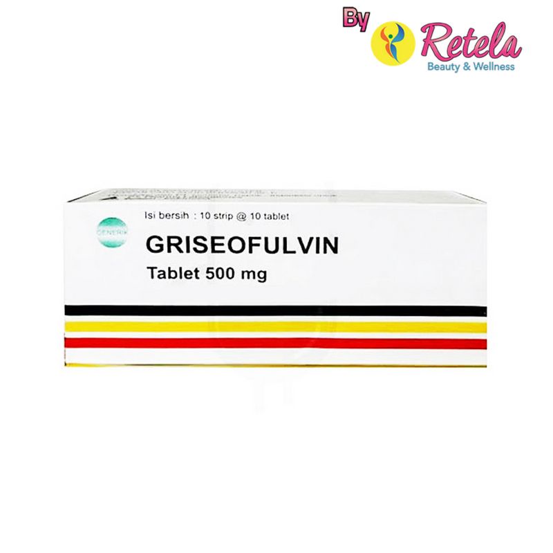 GRISEOFULVIN 500MG 1 STRIP 10 TABLET