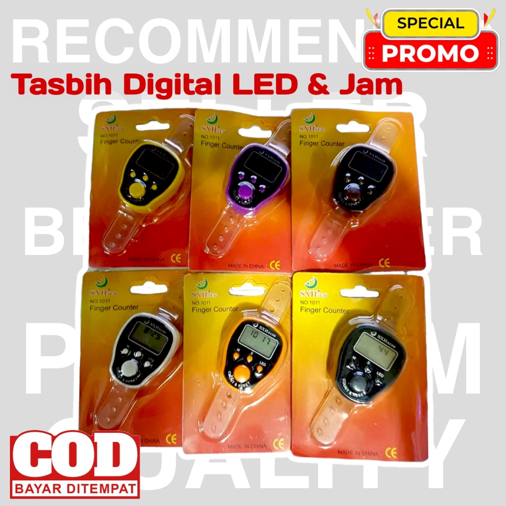 TASBIH DIGITAL LED & JAM / TASBIH DIGITAL CANTIK / TASBIH DIGITAL / TASBIH DIGITAL MINI / TASBIH DIG