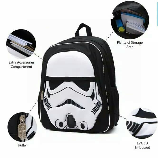 Tas Sekolah Ransel Star Wars Backpack Adinata  - XL