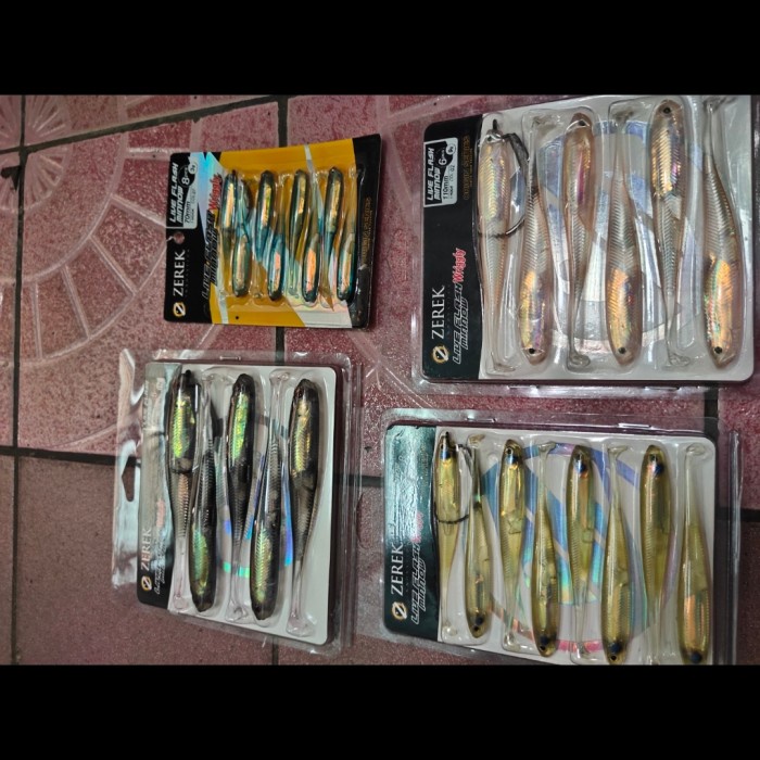 Umpan lure zerek live flash minnow 3 5 9 15 gr - 8, 130mm