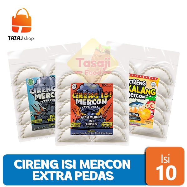 

Cireng Isi Mercon Extra Pedas Isi 10 Pcs - Home Made