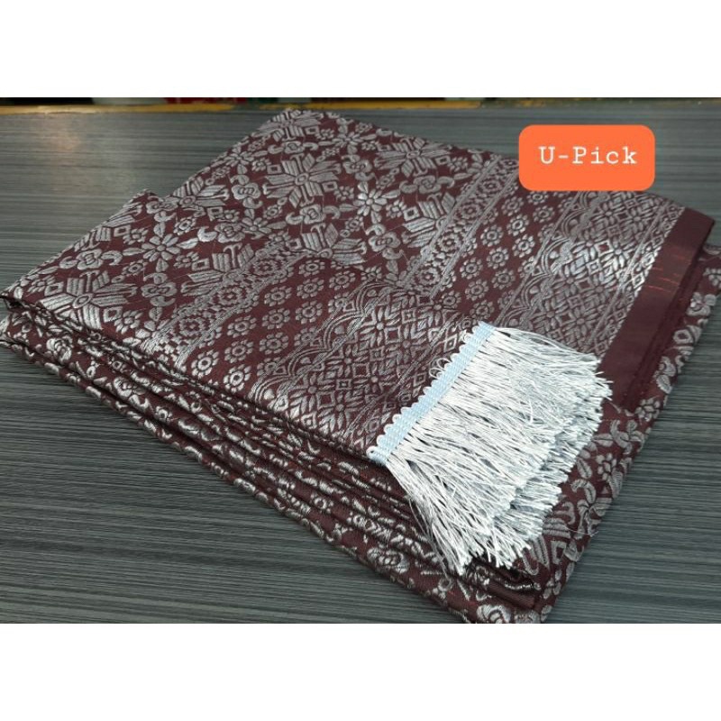 Rok Lilit Songket tambah selendang songket Palembang By Rasaqi kebaya Siap Pakai || Bawahan Kebaya Untuk Wisuda dan Lamaran || Tradisional Waist Rope Skirt || Bisa Bayar di Tempat || Songket Tenun Premium/bahawan rok/kebaya ibu besan/rok batik premium