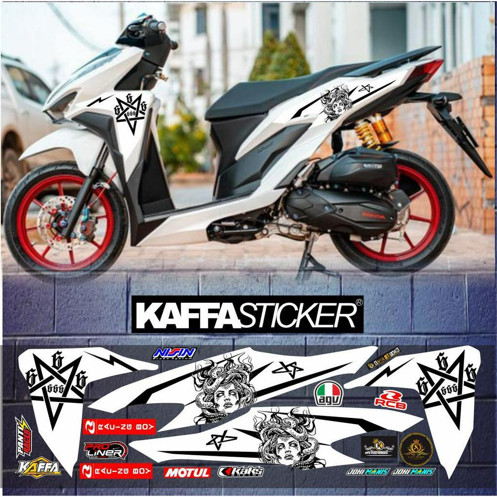 LIS VARIASI Striping VARIO NEW 125 - 150 Stiker VARIO NEW 125 List Variasi Motor STICKER VARIO 150 P