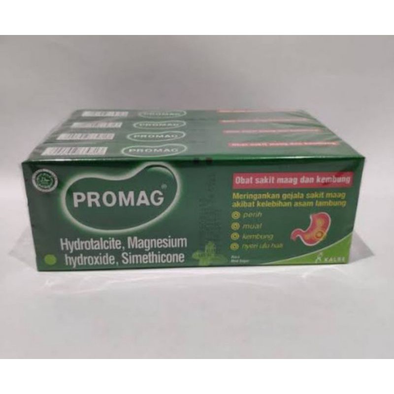 Promag Tablet 1slop isi 4 box