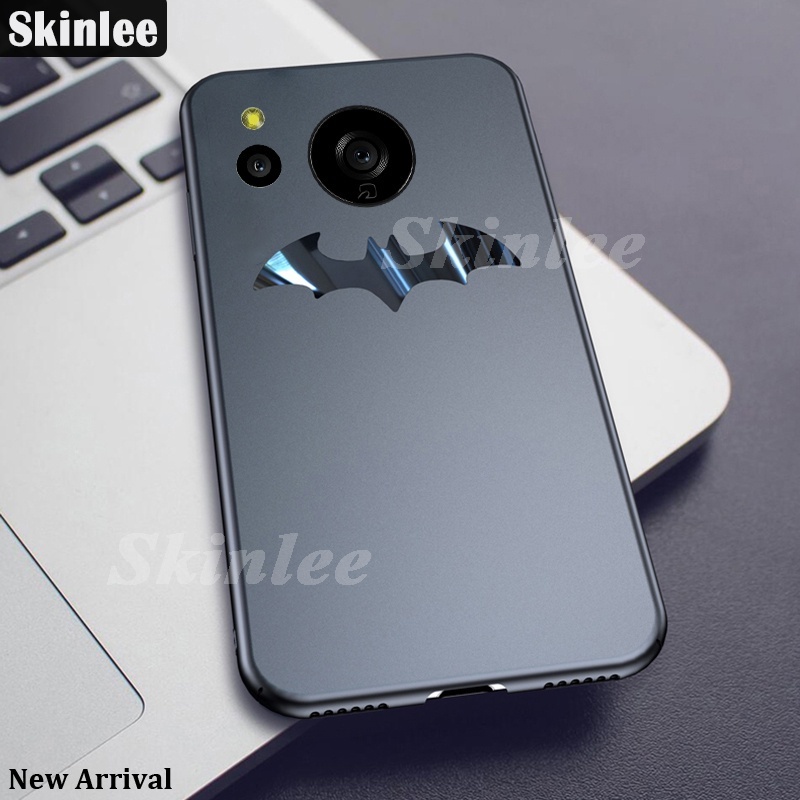 For Sharp Aquos Sense 8 6 6S Aquos R9 Pro Sense9 Case Casing Slim Slick Metal Bat Pattern Phone Cove