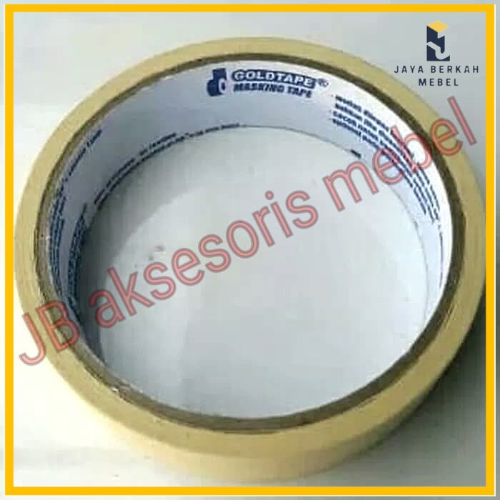 

ISOLASI SOLASI KERTAS 1" GOLD TAPE