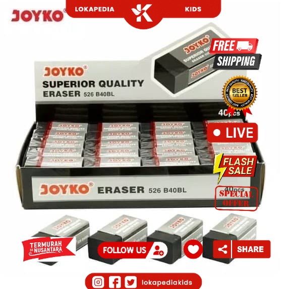 

PENGHAPUS JOYKO KECIL B40 [PACK]
