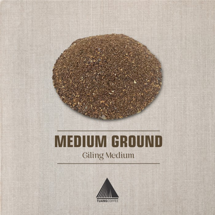 

Ready Roasted Bean Premium Arabica Washed Tuang Coffee 1kg - Giling medium