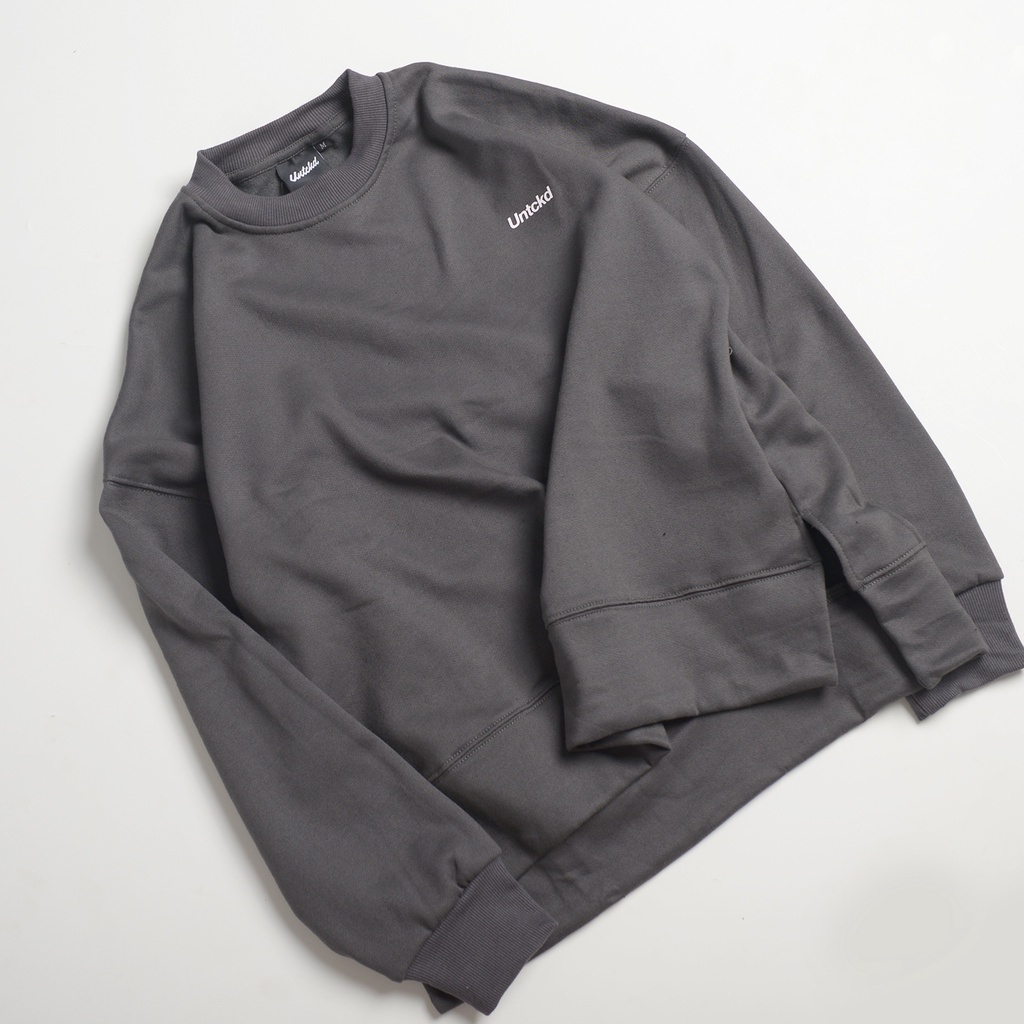 GHF UNTCKD Summit Flare Crewneck Dark Grey