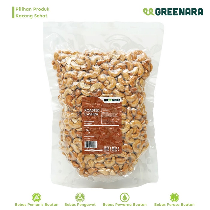 

[KUALITAS PREMIUM] Kacang Mede Panggang 1 Kg / Roasted Cashew Termurah