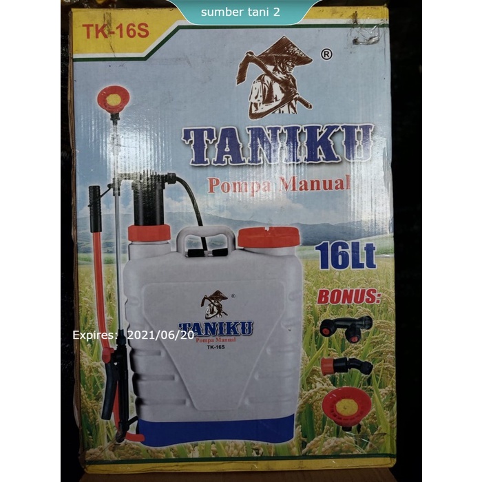 Semprotan Sprayer Taniku Pompa Manual 16 Liter