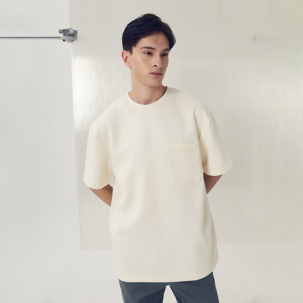 LARUSSO Molecule Oversize Pocket Tee Volume 2 - Off White