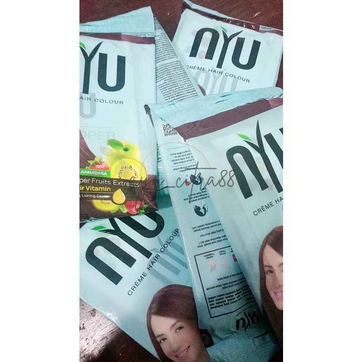 NYU SEMIR RAMBUT /PEWARNA RAMBUT SACHET
