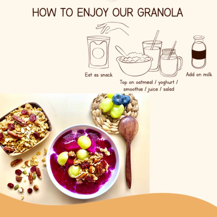 

✨PROMO✨ -Granola Homemade Pecan Gula Melaka 350 gr