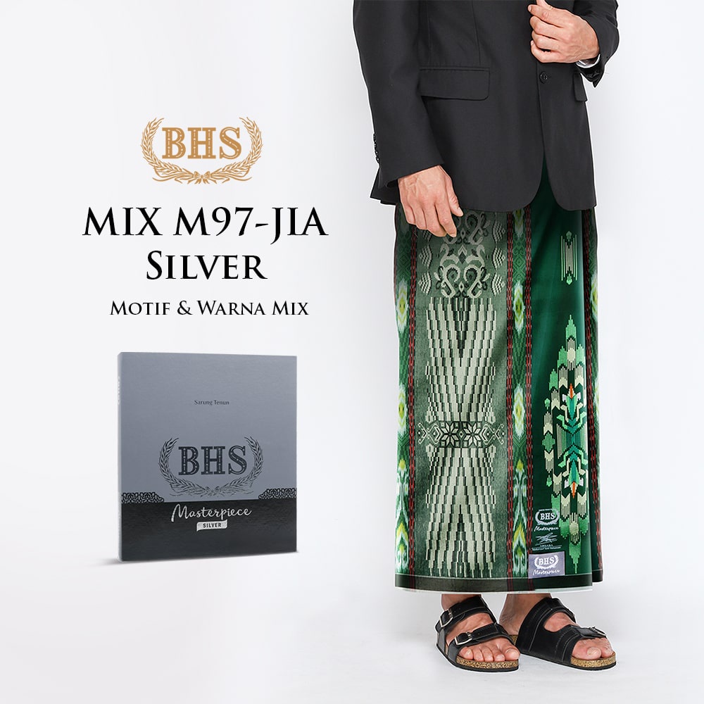 Sarung BHS Masterpiece Silver M97 JIA Motif & Warna Mix