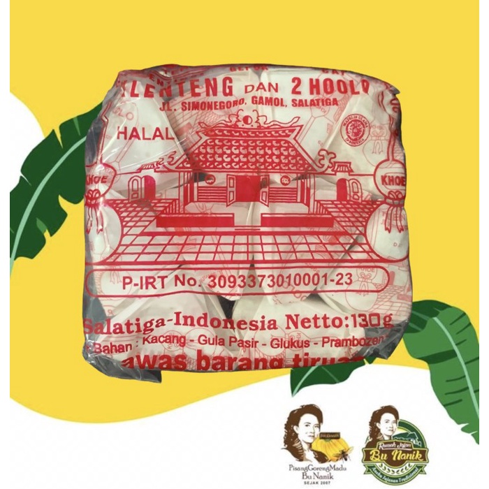 

[DISKON] EntengEnteng Klenteng Hoolo Salatiga / Tingting kacang Cap Holoo