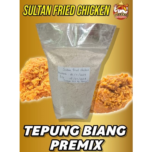 

Tepung crispy fried chicken 1kg siap pakai.