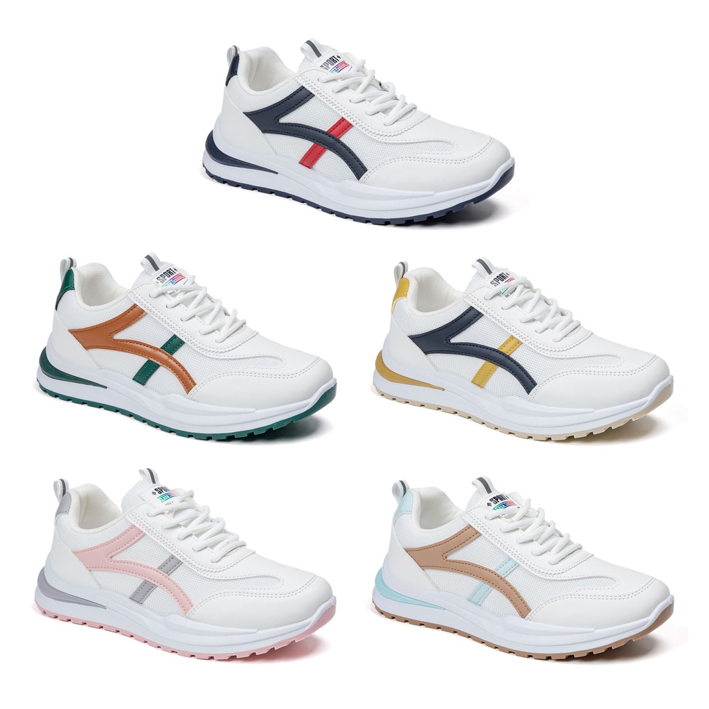 SGD Sepatu Sneakers Wanita Casual Sport Shoes Import