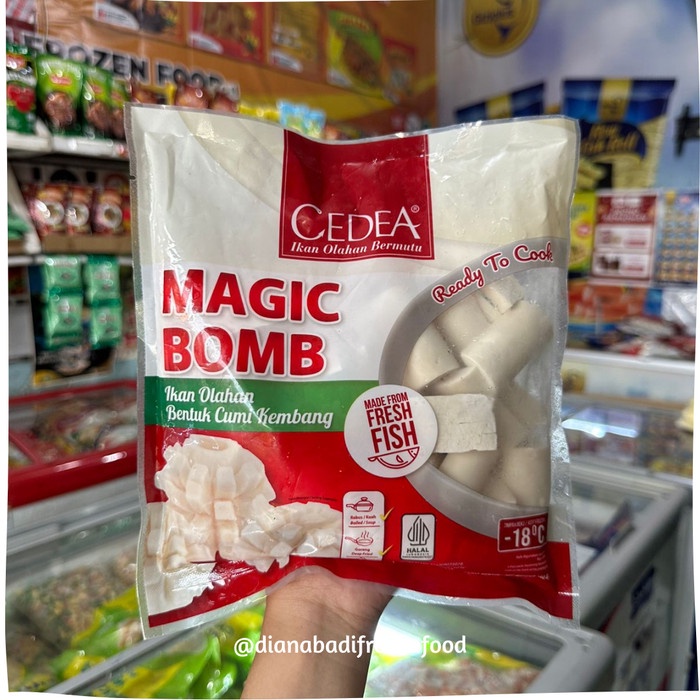 

Cedea Magic Bomb 450gr bentuk kembang cumi I FROZEN FOOD BOGOR HALAL