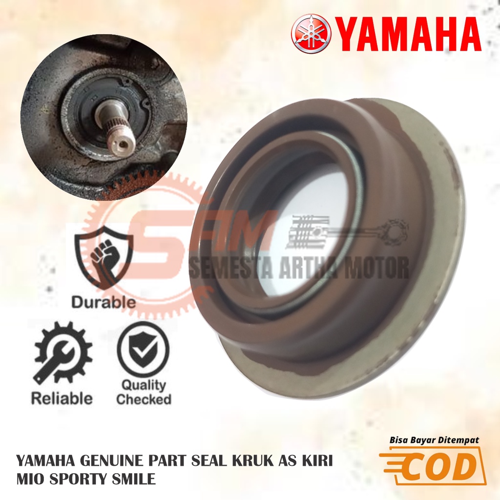 Seal Kruk As Kiri Yamaha Mio Lama Sporty Smile Sil Krek Ori YGP Genuine Part