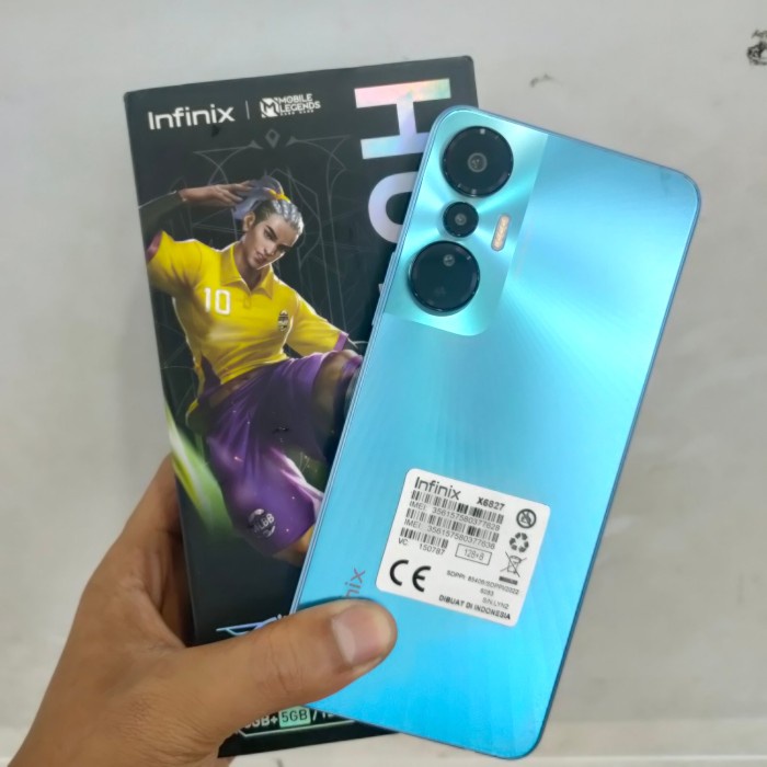 Infinix Hot 20S Ram 8 + Extended Ram 5GB Rom 128GB Bekas Original