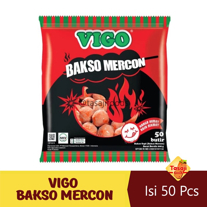 

Vigo Bakso Mercon Isi 50 pcs