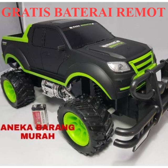 Rc Car Mobil Remot Premium Toys 17490 1/10 Scale 1/10 Adventure Offroad Jeep Monster Truck Suv