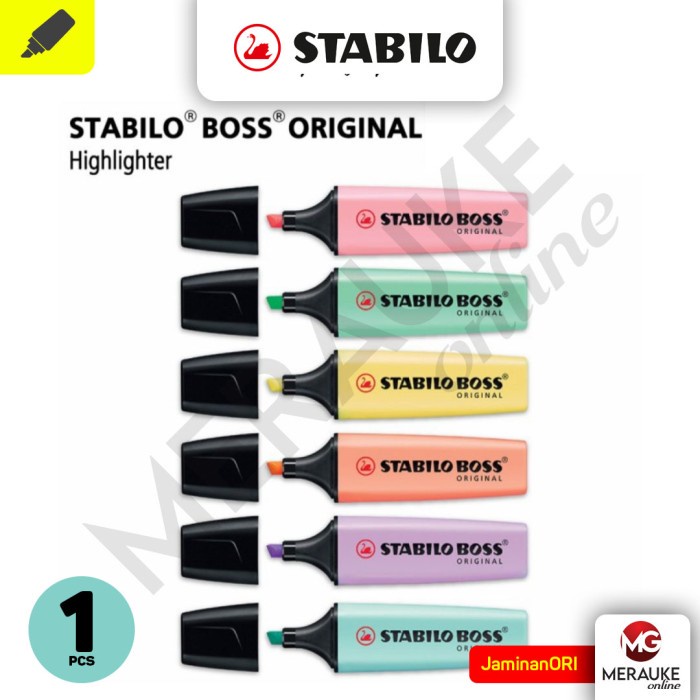 

STABILO BOSS Original Warna Pastel Highlighter