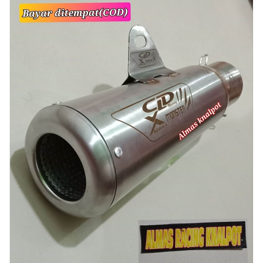 slincer knalpot racing cld x monster dm 50
