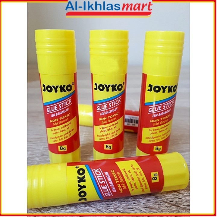 

Lem Kertas Glue Stick Joyko 8gr GS 09 Perekat Kuat Joyco Lem Stik Batangan