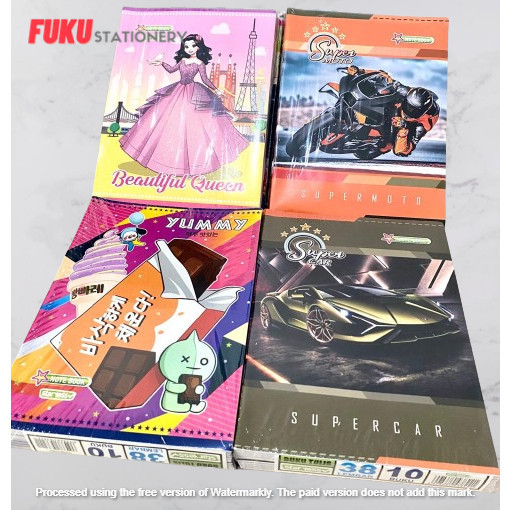 

[BACA DESKRIPSI] Buku Tulis STAR YESS - Isi 38 Lembar - 1 Pack (10 Buku)