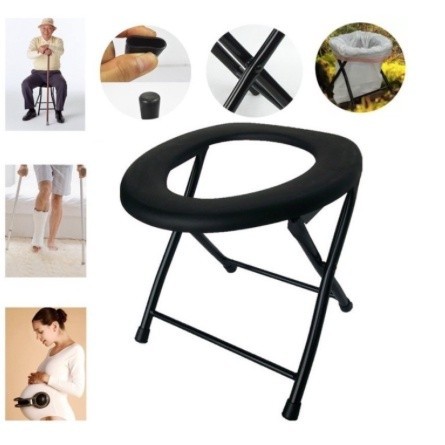 Kursi toilet/WC duduk lansia-kloset duduk Camping outdoor