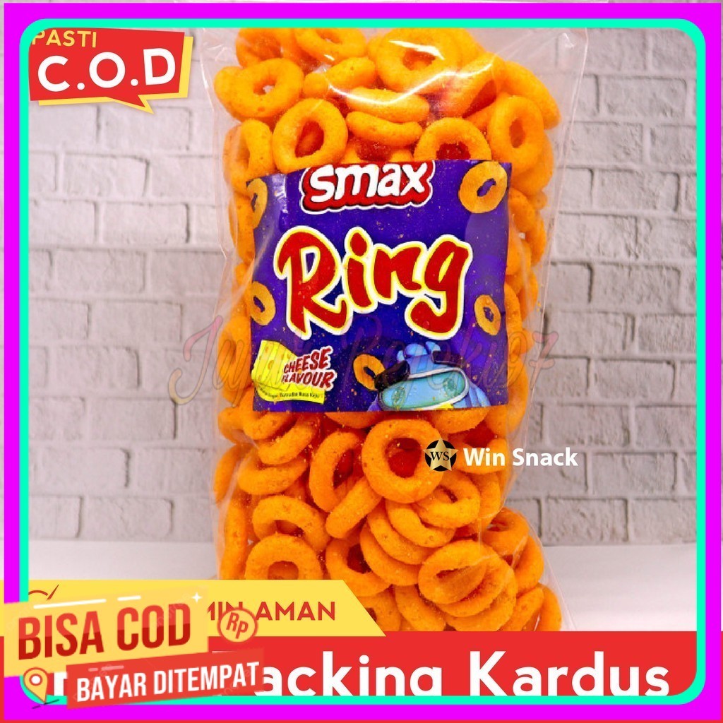 

Termurah SNACK MAKANAN RINGAN Smax Ring Cheese Smax keju cemilan enak
