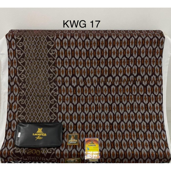 SARUNG LAMIYA 200 & 140 JAHIT TENGAH - KWG 17 TERMURAH