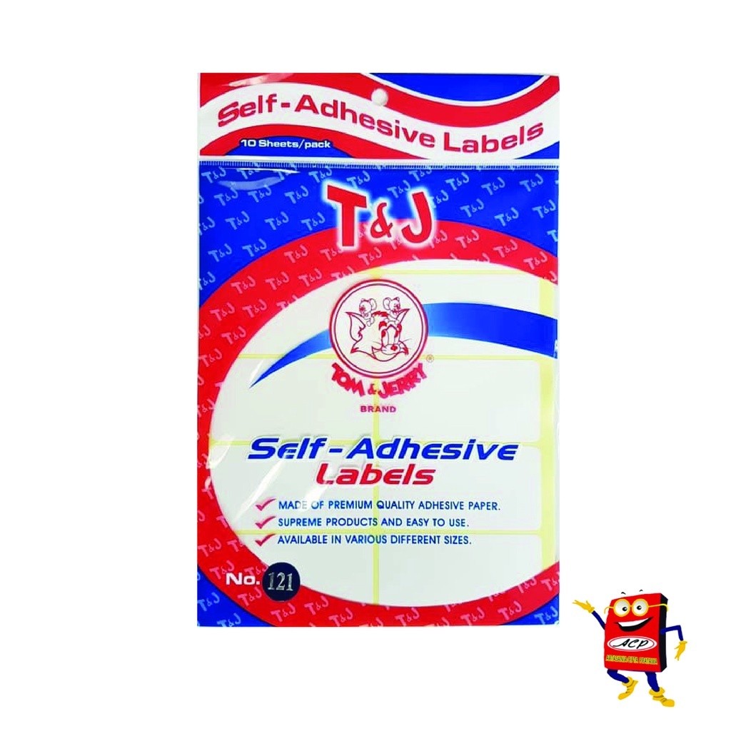 

STIKER LABEL TOM&JERRY NO 121