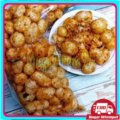 

1kg cimol kering pedas daun jeruk /endog lewo snack food