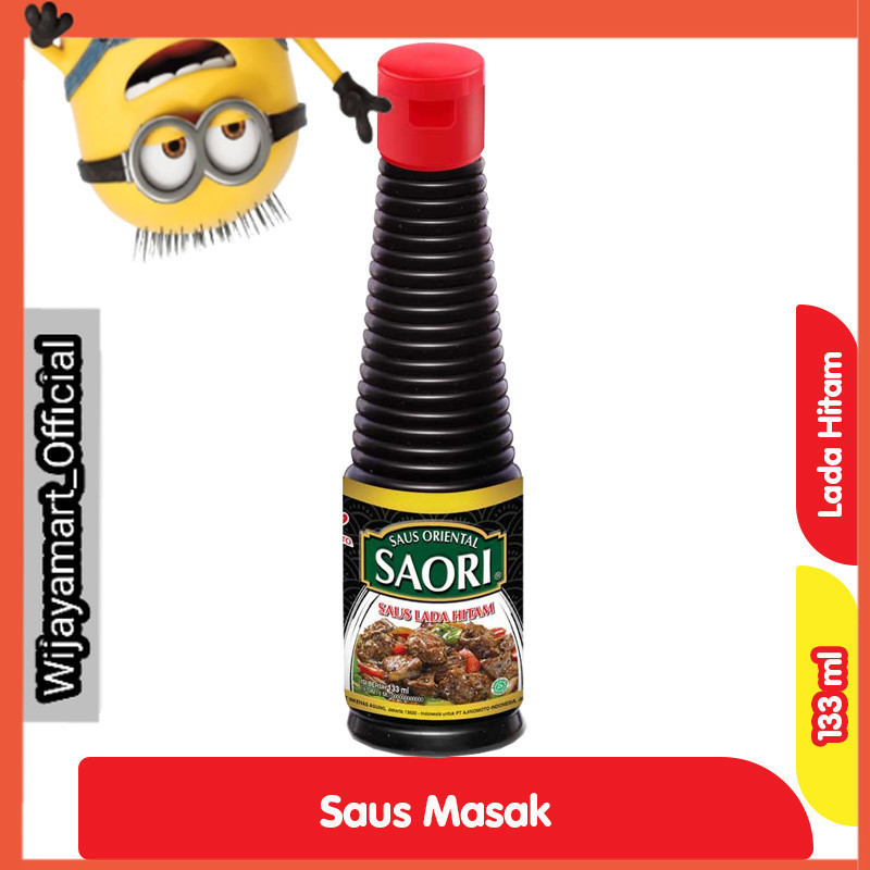 

Saori Saus Oriental Lada Hitam Botol 133 ml
