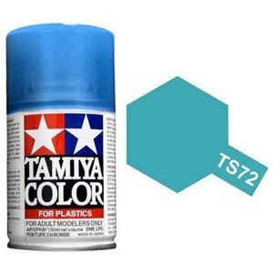 Tamiya TS-72 Clear Blue Spray Paint