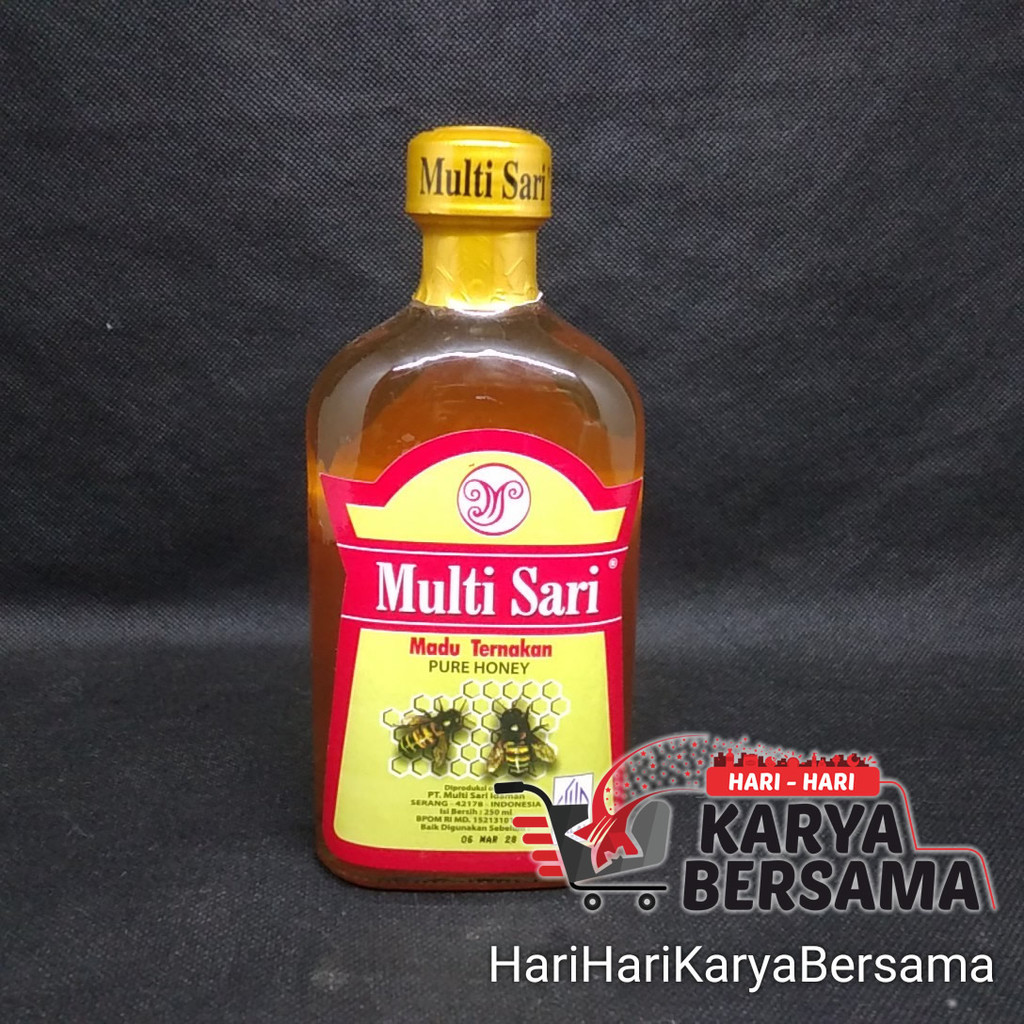 

MULTI SARI MULTISARI MADU TERNAKAN PURE HONEY 250ML