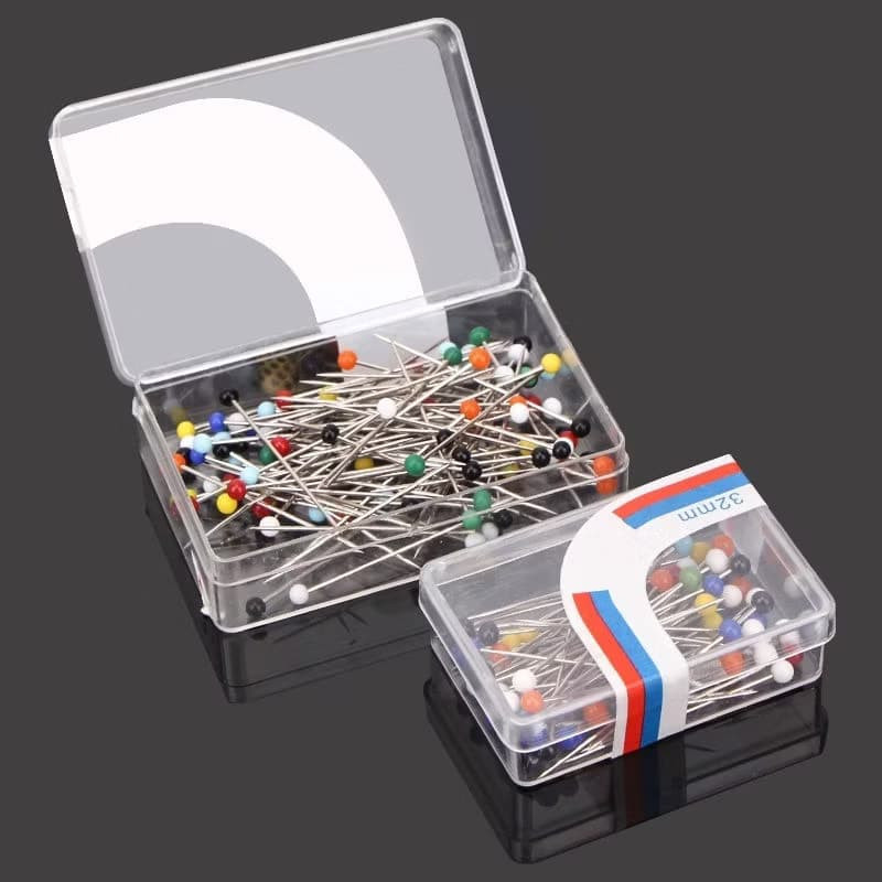 Jarum Pentul Mini Box Jarum Pentul Stainless Jarum Penjul HIjab Kecil
