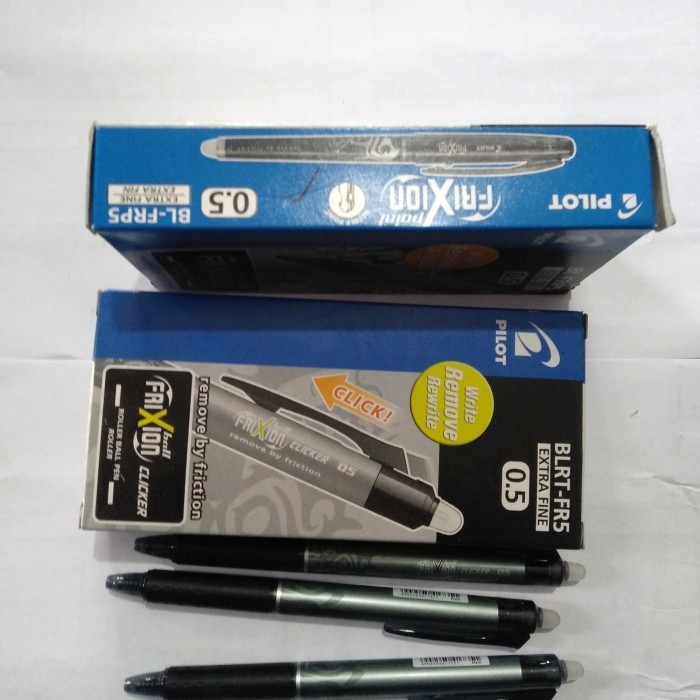 

Pulpen frixion 0,5 hitam / bolpoint frixion 0,5