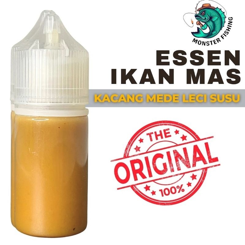 ESSEN OPLOSAN KACANG MEDE LECCI SUSU UMPAN IKAN SUPER PREMIUM PALING AMPUH