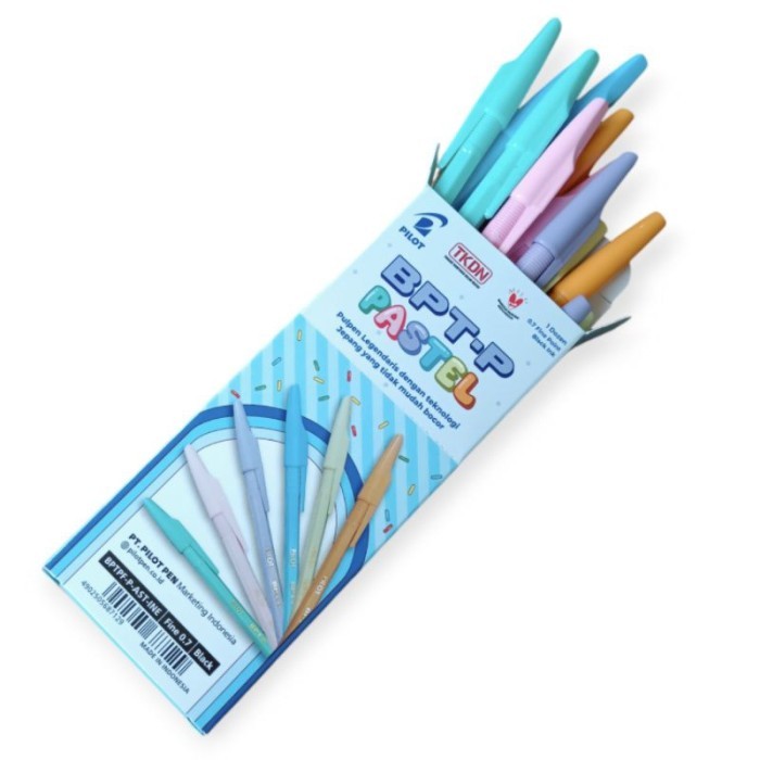 

Pulpen PASTEL PILOT BPT-P 0.7Fine (1Pak/12Pcs)